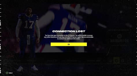 madden 24 connection error